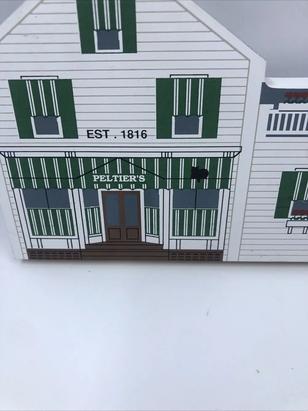 The Cat's Meow 1993 General Store Series Village Peltier's Market